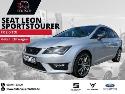 gebraucht Seat Leon Sportstourer FR 2.0 TDI*NAVI*LED*SHZ*EPH*
