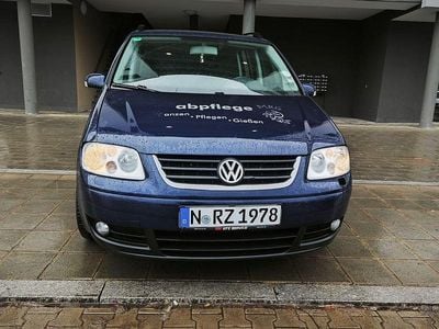 Usata VW Touran Goal 150 CV (110 kW) 2006 Blu Monovolume