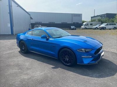Usata Ford Mustang GT 450 CV (330 kW) 2021 Blu Coupé