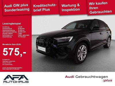 Schwarz Gebraucht 2025 Audi Q7 S-Line SUV | 68.289 € (Guter Preis)