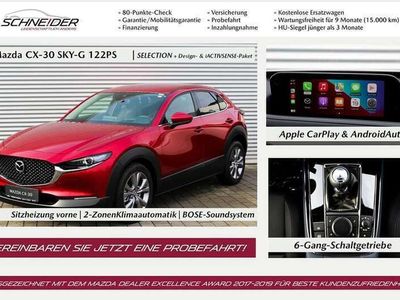 gebraucht Mazda CX-30 122PS SELECTION.Design-Activsense-P BOSE