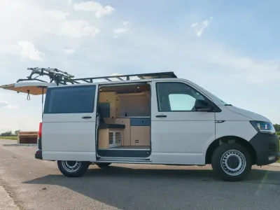 Gebraucht VW Transporter 150 PS (110 kW) 2018 Weiß Van