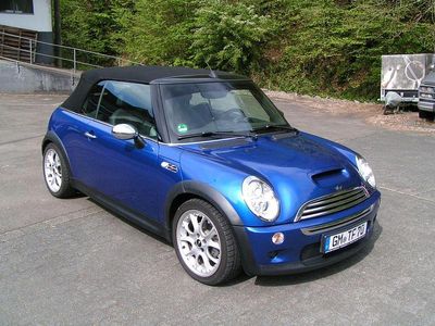 Usata Mini Cooper S Cabriolet 194 CV (142 kW) 2005 Blu Cabrio