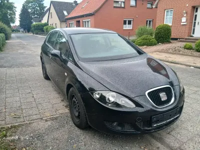 Gebraucht Seat Leon 102 PS (75 kW) 2008 Schwarz Kleinwagen