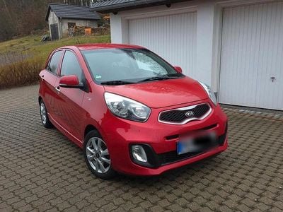 Gebraucht Kia Picanto Platinum 86 PS (63 kW) 2015 Rot Kleinwagen