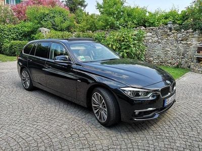 Gebraucht BMW 320 Luxury Line 184 PS (135 kW) 2017 Schwarz Kombi