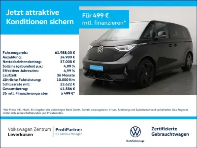 Gebraucht VW ID. Buzz GTX 250 kW (340 PS) 2025 Schwarz Van / Kleinbus