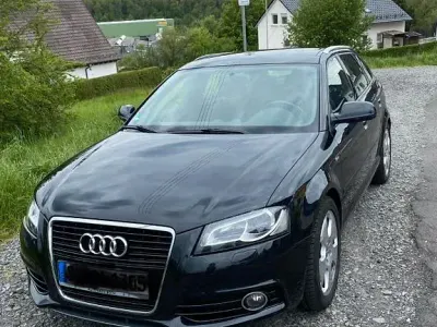 Używany Audi A3 S-Line 170 KM (125 kW) 2012 Czarny Hatchback