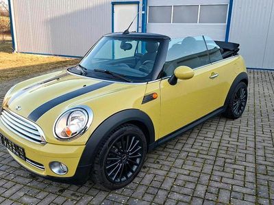 Gebraucht Mini Cooper Cabriolet 120 PS (88 kW) 2009 Gelb Cabrio