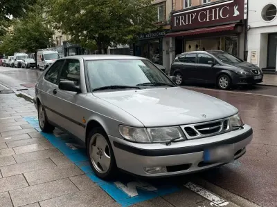 Gebraucht Saab 9-3 185 PS (136 kW) 1999 Silber Coupé