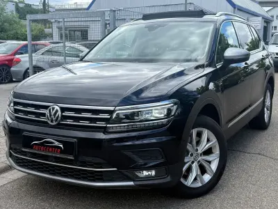 Gebraucht VW Tiguan Allspace Highline 190 PS (139 kW) 2019 Schwarz SUV
