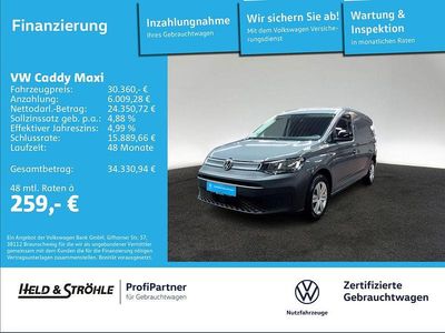 Gebraucht VW Caddy Maxi R 122 PS (89 kW) 2025 Grau Van / Kleinbus