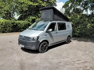 Gebraucht VW T6 150 PS (110 kW) 2019 Silber Van