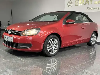 Gebraucht VW Golf Cabriolet 122 PS (89 kW) 2012 Rot Cabrio