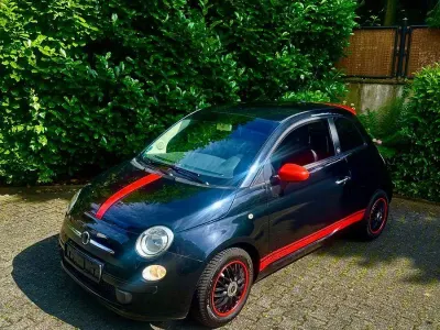 Gebraucht Fiat 500 69 PS (50 kW) 2011 Schwarz Kleinwagen