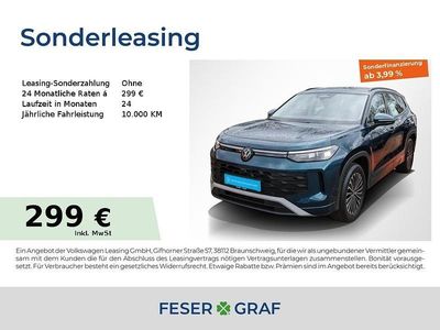 Gebraucht VW Tayron Life 150 PS (110 kW) 2025 Nightshade blue metallic SUV