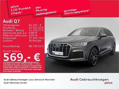 Second-hand Audi Q7 S-Line 286 CP (210 kW) 2023 Gri SUV