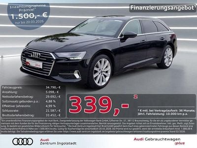 Gebraucht Audi A6 Sport 204 PS (150 kW) 2022 Mythosschwarz metallic Kombi