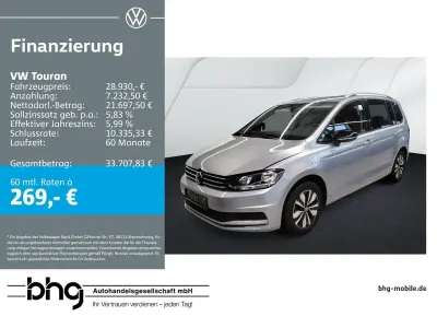 Gebraucht VW Touran Comfortline 150 PS (110 kW) 2025 Oyster silver metallic Van / Kleinbus