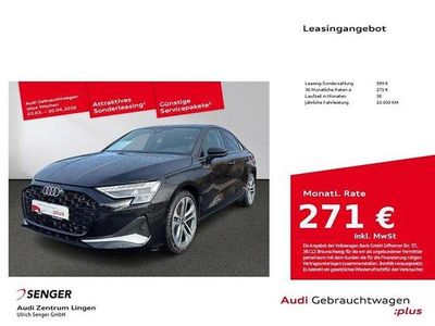 Gebraucht Audi A3 Advanced Plus 116 PS (85 kW) 2025 Mythosschwarz metallic Limousine