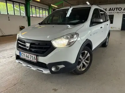 Brugt Dacia Lodgy Stepway 109 HK (80 kW) 2017 Hvid MPV