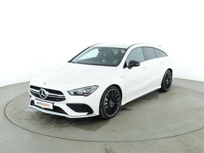 Gebraucht Mercedes CLA35 AMG Shooting Brake AMG 306 PS (225 kW) 2020 Weiß Kombi