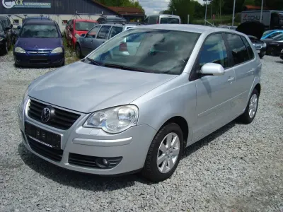 Gebraucht VW Polo United 69 PS (50 kW) 2008 Silber Kleinwagen