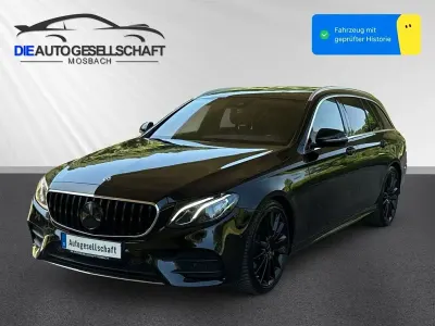 Używany Mercedes E220 AMG 194 KM (142 kW) 2017 Czarny Sedan/Limuzyna