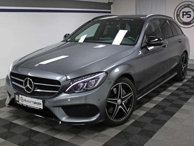 gebraucht Mercedes C250 T 7G AMG NAVI KAMERA TOTW LED PANO 2.HAND