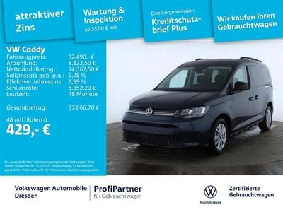 Gebraucht VW Caddy Life 116 PS (85 kW) 2025 Starlight blue metallic Van / Kleinbus