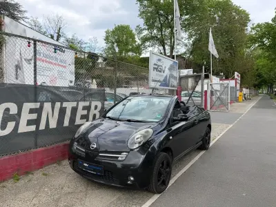 Brugt Nissan Micra C+C Premium Edition 110 HK (80 kW) 2006 Sort Cabriolet
