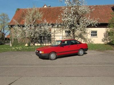 Usata Audi 80 90 CV (66 kW) 1990 Rosso Berlina