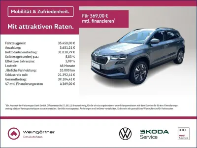 Gebraucht Skoda Karoq Tour 150 PS (110 kW) 2025 Grau SUV