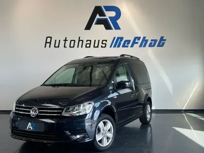 Gebraucht VW Caddy Comfortline 125 PS (91 kW) 2016 Blau Van / Kleinbus