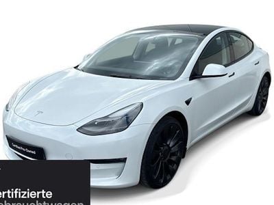 Begagnad Tesla Model 3 Performance 377 kW (513 HK) 2022 Vit Sedan