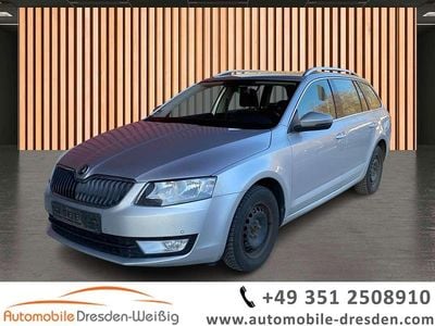 Brilliantsilber metallic Gebraucht 2014 Skoda Octavia Elegance Kombi | 5.980 € (Superpreis)