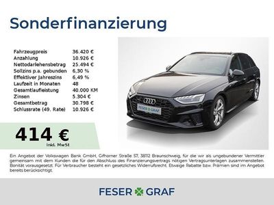 Mythosschwarz metallic Gebraucht 2022 Audi A4 Ambiente Kombi | 36.420 €