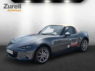 Neu Mazda MX5 Kazari 132 PS (97 kW) 2026 Machine gray Cabrio