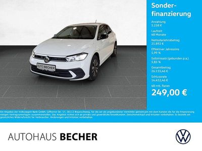 Neu VW Polo Goal 95 PS (69 kW) 2025 Weiss Kleinwagen