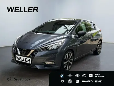 Gebraucht Nissan Micra Tekna 90 PS (66 kW) 2019 Grau Kleinwagen
