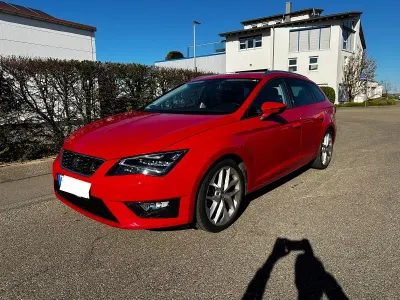 Gebraucht Seat Leon FR-Line 125 PS (91 kW) 2015 Rot Kombi