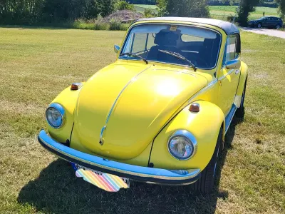 Gebraucht VW Käfer Karmann 50 PS (36 kW) 1973 Gelb Cabrio
