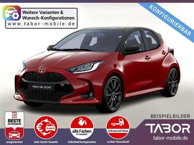 Neu Toyota Yaris Hybrid Sport 131 PS (96 kW) 2025 Dynamic grey metallic / dach s Kleinwagen