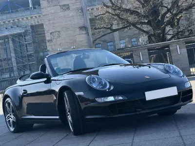 Begagnad Porsche 911 Carrera 4S Cabriolet 355 HK (261 kW) 2008 Svart Cab