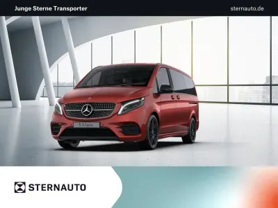 Gebraucht Mercedes V300 Avantgarde Edition 237 PS (174 kW) 2022 Hyazinthrot metallic Van / Kleinbus