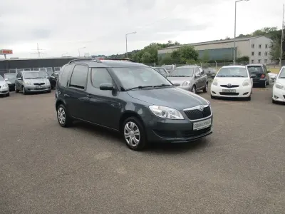 Gebraucht Skoda Roomster Plus Edition 86 PS (63 kW) 2014 Grau Van / Kleinbus