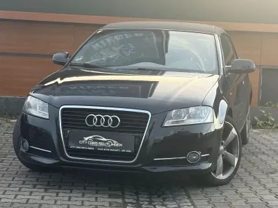 Gebraucht Audi A3 Cabriolet S-Line 160 PS (117 kW) 2011 Schwarz Cabrio