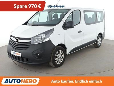 Gebraucht Opel Vivaro 125 PS (91 kW) 2018 Weiß Van / Kleinbus
