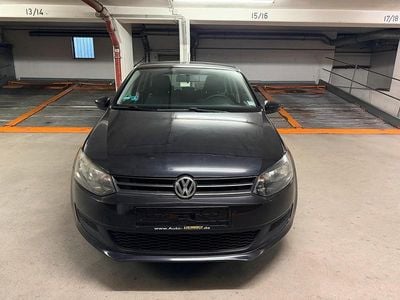 Gebraucht VW Polo Trendline 69 PS (50 kW) 2010 Schwarz Kleinwagen