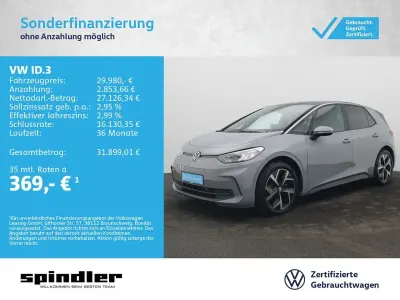 Gebraucht VW ID.3 Pro 150 kW (204 PS) 2024 Mondsteingrau Kleinwagen